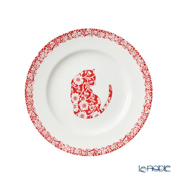 バーレイ キャリコキャット レッド プレート 17.5cm