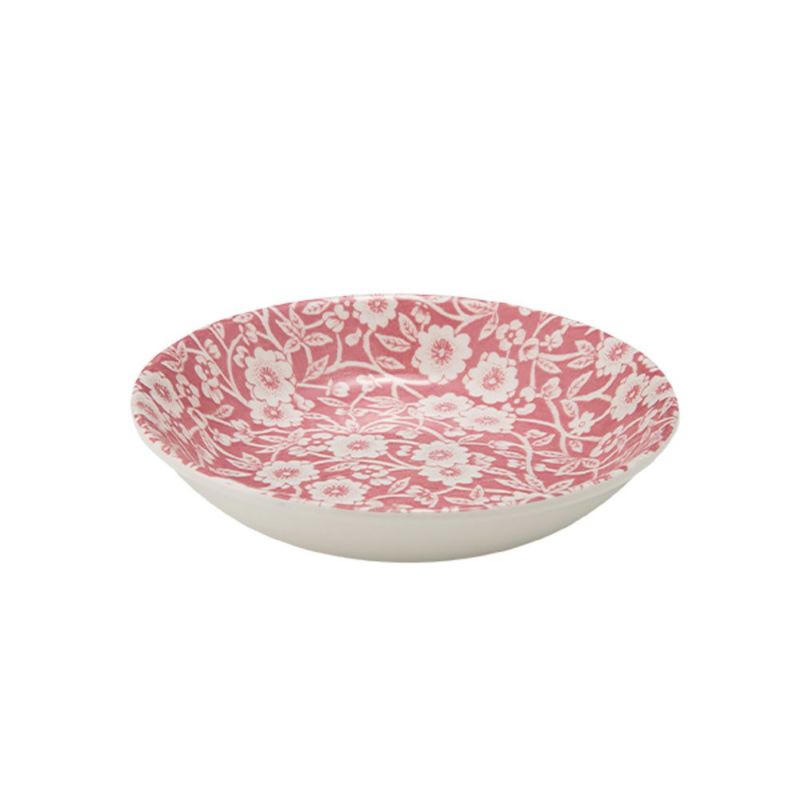 バーレイ ピンクキャリコ フルーツプレート／ボウル 12cm