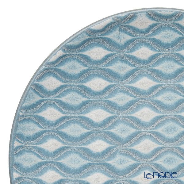Denby デンビー インプレッション スモールプレート 17cm ブルーアクセント