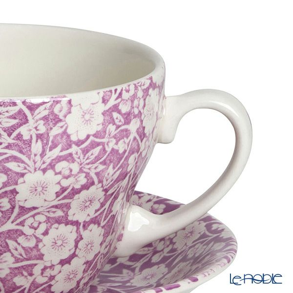 バーレイ ブロッサムキャリコ ブレックファーストカップ＆ソーサー 430ml