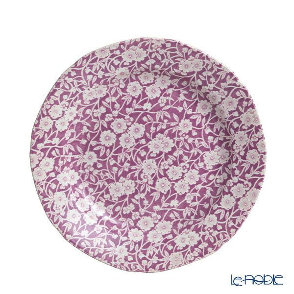 バーレイ ブロッサムキャリコ プレート21.5 cm