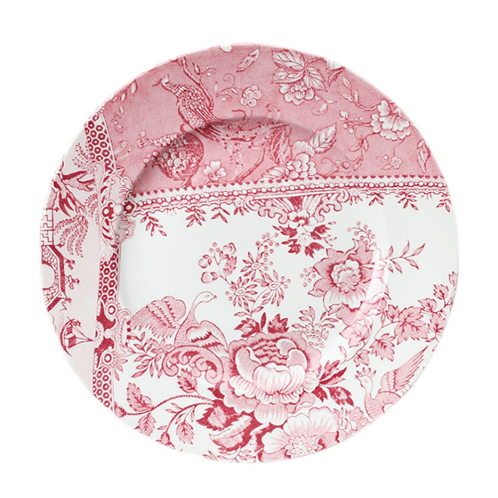 バーレイ エングレイバーズ プレート ピンク 22cm