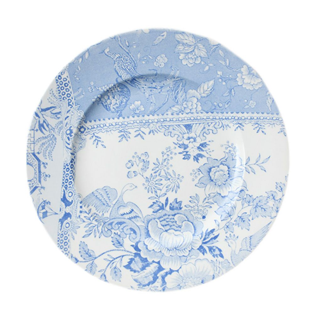 バーレイ エングレイバーズ プレート ブルー 22cm