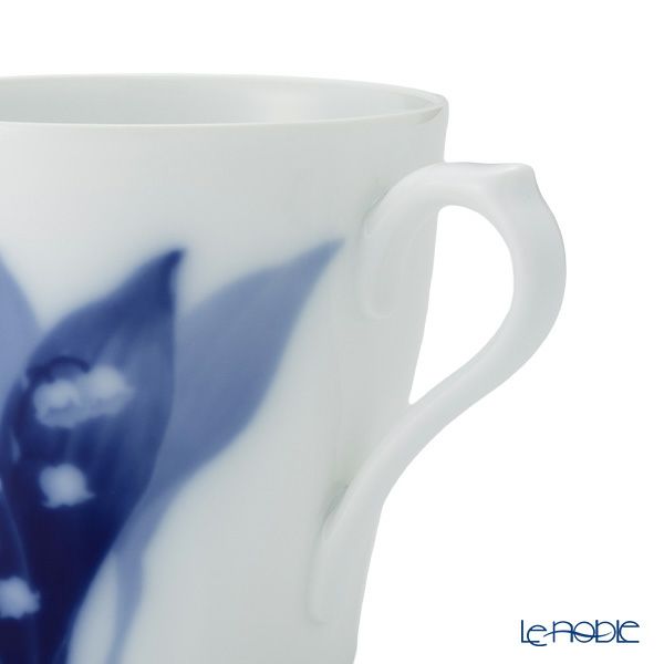 大倉陶園 岡染め すずらん マグカップ B033／114C