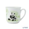大倉陶園 パンダ親子 縁起物語 マグカップ 雨上がりにこんにちは C310-2／124C