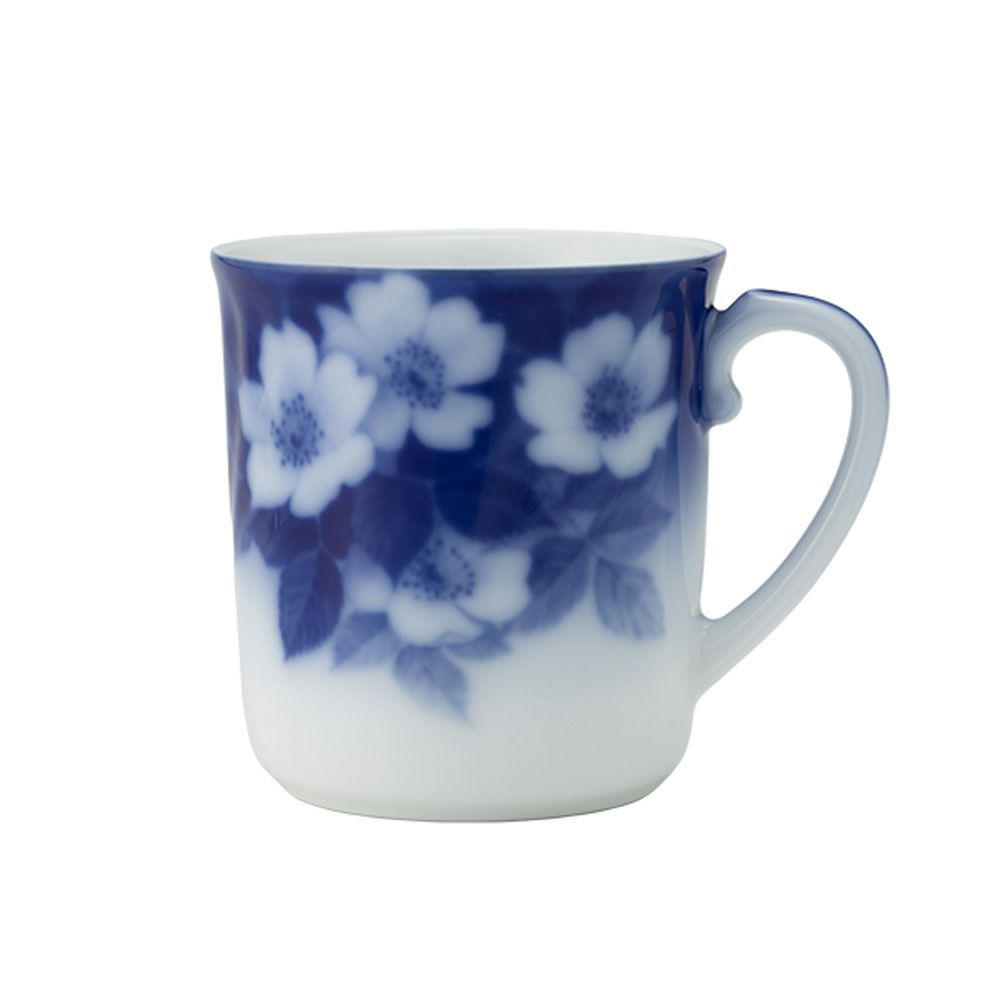 大倉陶園 ローズカップコレクション マグカップ ロサ・カニナ 310ml A783-1／126C