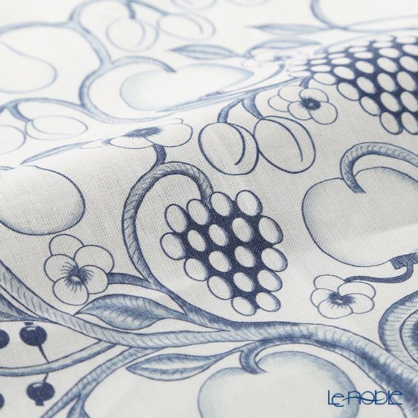 Kuovi クオヴィ キッチンタオル パラティッシ オーチャード ブルー リネン100％ 45×45cm