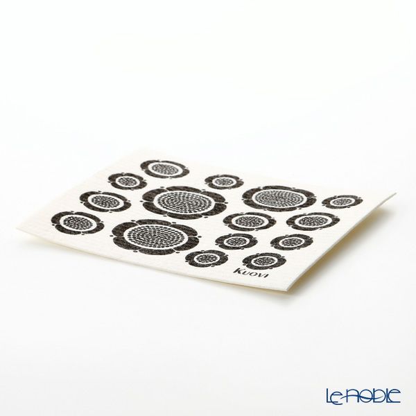 Kuovi クオヴィ キッチンワイプ サンデーモーニング（スンヌンタイ／SUNNUNTAI） ブラック