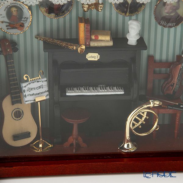 ロイター・ポーセリン ミュージックルーム ミニチュアピクチャーボックス M 001.701／7