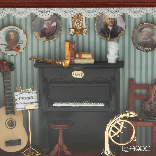 ロイター・ポーセリン ミュージックルーム ミニチュアピクチャーボックス M 001.701／7