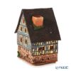 北欧リトアニア製陶器 ミデーネ MIDENE ミニチュアハウス 煙突＆香台付 フランス レンヌの家 C306AR