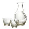 東洋佐々木ガラス 高瀬川 琥珀 冷酒セット G604-M72 カラフェ 300ml×1＆杯 80ml×2