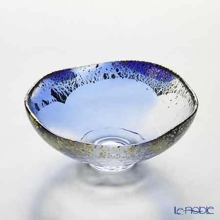 金箔鉢 43220G-WSHB 丸形碗 青巴