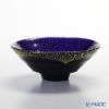 金箔鉢 43230G-SHB 平形碗 紺碧