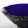 金箔鉢 43230G-SHB 平形碗 紺碧