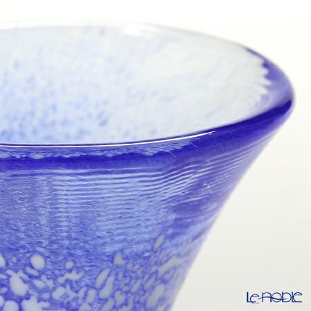 招福杯 富士山 G635-T72 冷酒杯揃え 35ml 青・赤 【木箱入】