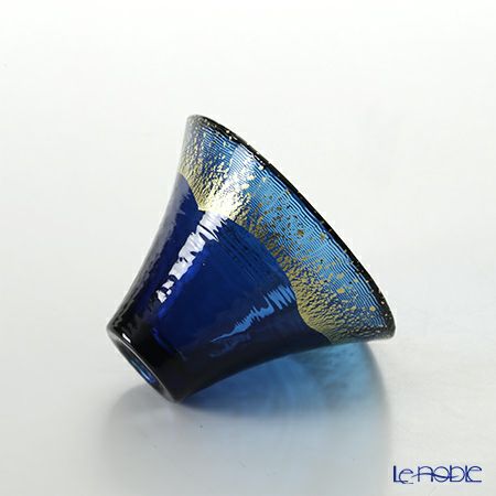 招福杯 富士山 42085G-SHB 冷酒 65ml 金紺 【箱入り】