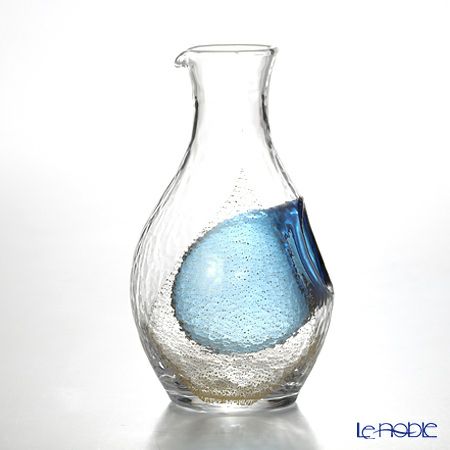 東洋佐々木ガラス 冷酒セット（金箔） G640-M60 カラフェ 300ml＆杯 80ml×2