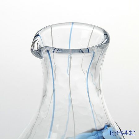 和がらす 61507 冷酒カラフェ 300ml ブルー