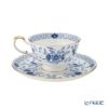 ナルミ ミラノ ティーカップ＆ソーサー（碗皿） ペア 210ml 2人用 9682-7165