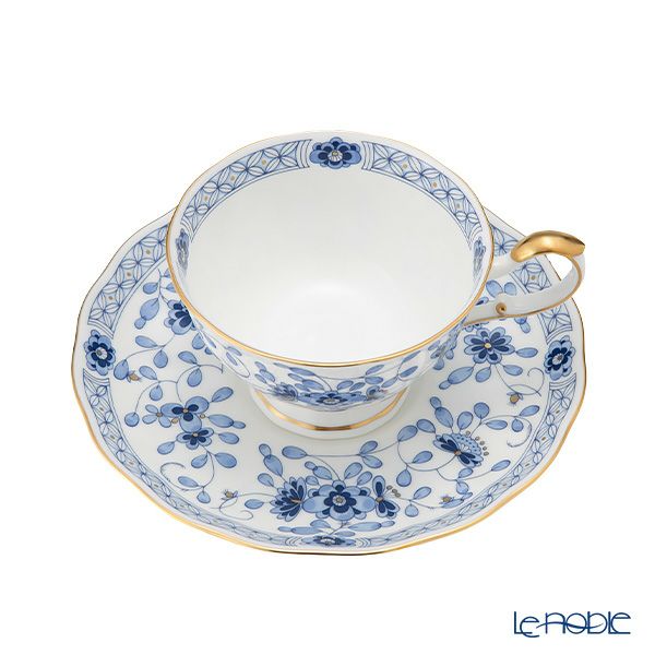 ナルミ ミラノ ティーカップ＆ソーサー（碗皿） ペア 210ml 2人用 9682-7165