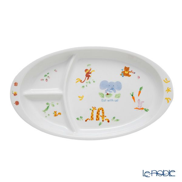 ナルミ みんなでたべよっ！ キッズプレート（M） 40433-5554