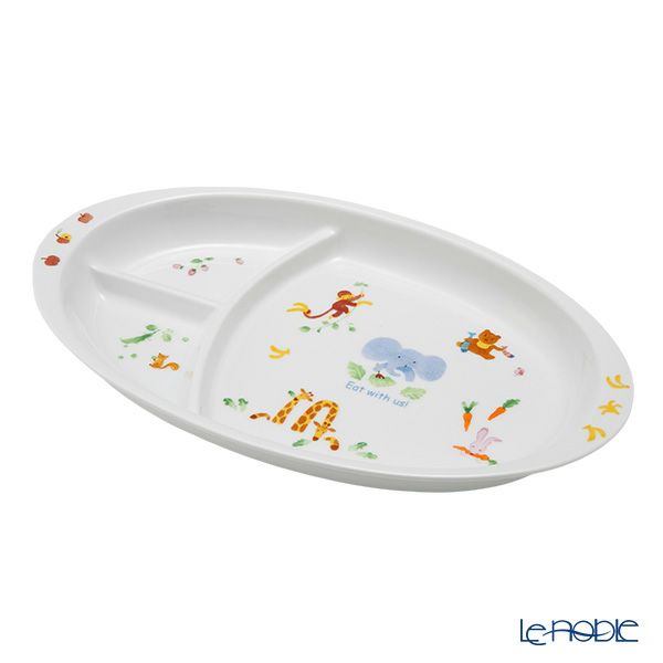 ナルミ みんなでたべよっ！ キッズプレート（M） 40433-5554