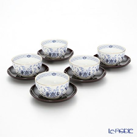 ナルミ ミラノ 汲み出し揃（茶托付） 5人用 9682-23029