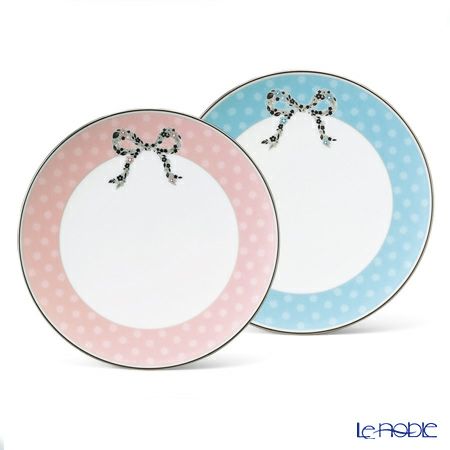 ナルミ フェリシータ！ デザートプレート 19cm ペアセット 95586-23064P