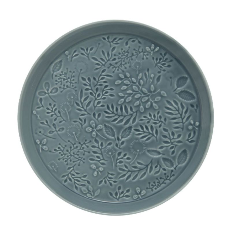 ナルミ アンナエミリア 真夏の牧草地（ミッドサマーメドー） プレート 19cm ブルー 41612-5949