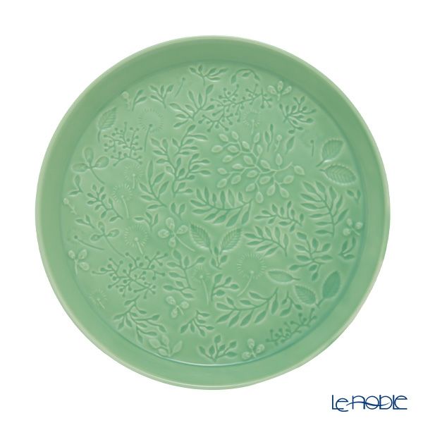 ナルミ アンナエミリア 真夏の牧草地（ミッドサマーメドー） プレート 19cm グリーン 41613-5949