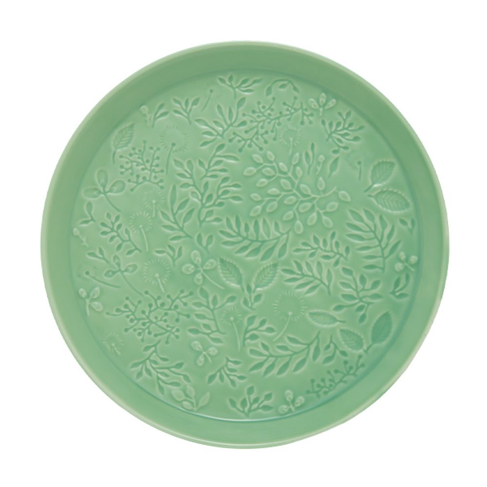 ナルミ アンナエミリア 真夏の牧草地（ミッドサマーメドー） プレート 19cm グリーン 41613-5949