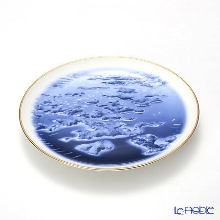 ナルミ 伊勢志摩（ISE SHIMA） 英虞湾 プレート 19cm 51969-1224