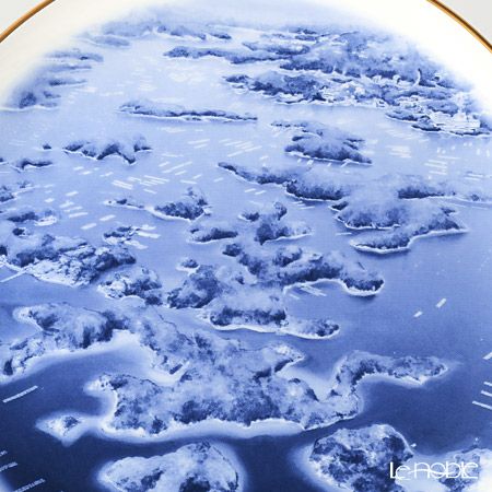 ナルミ 伊勢志摩（ISE SHIMA） 英虞湾 プレート 19cm 51969-1224