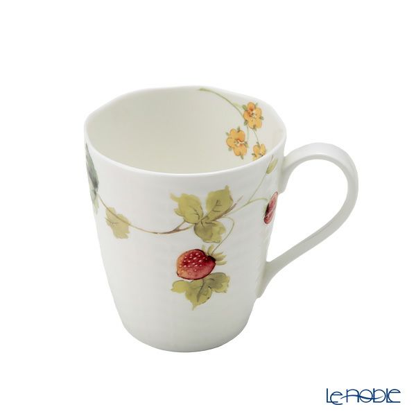 ナルミ ルーシーガーデン マグカップ 370ml ペア ストロベリー＆ブラックラズベリー 96011-21903P