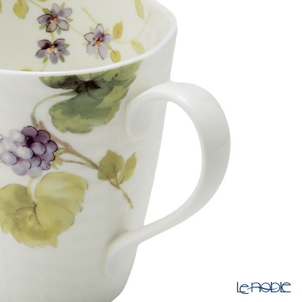 ナルミ ルーシーガーデン マグカップ 370ml ペア ストロベリー＆ブラックラズベリー 96011-21903P