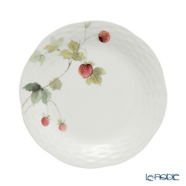ナルミ ルーシーガーデン プレート 20cm ペア ストロベリー＆ブラックラズベリー 96011-23066P