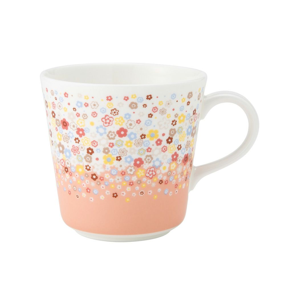 ナルミ ポーチュラカ マグカップ 340ml ピンク 52445-2923