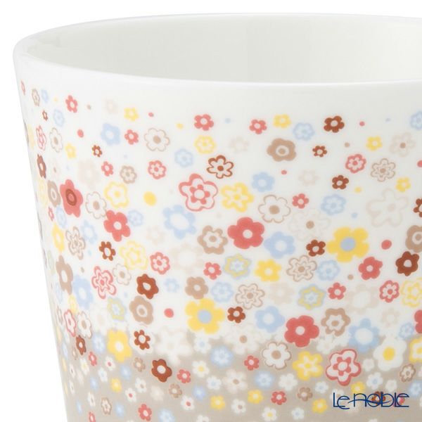 ナルミ ポーチュラカ マグカップ 340ml グレー 52447-2923