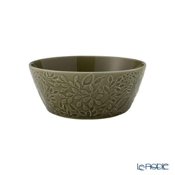 ナルミ アンナエミリア 真夏の牧草地（ミッドサマーメドー） ボウル 12cm フォレストグリーン 41790-3880