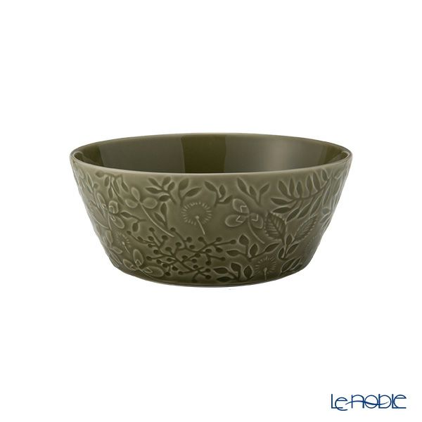 ナルミ アンナエミリア 真夏の牧草地（ミッドサマーメドー） ボウル 12cm フォレストグリーン 41790-3880