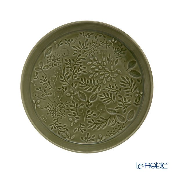 ナルミ アンナエミリア 真夏の牧草地（ミッドサマーメドー） プレート 19cm フォレストグリーン 41790-5949