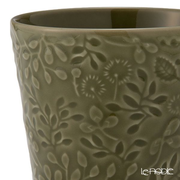 ナルミ アンナエミリア 真夏の牧草地（ミッドサマーメドー） マグカップ 350ml フォレストグリーン 41790-6397