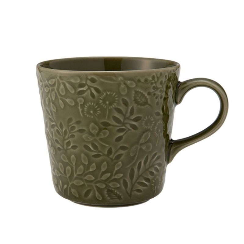 ナルミ アンナエミリア 真夏の牧草地（ミッドサマーメドー） マグカップ 350ml フォレストグリーン 41790-6397