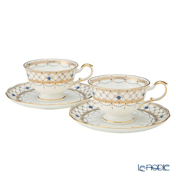 ナルミ プリマドンナ ティーカップ＆ソーサー（碗皿） 210ml ペア 52476-7165