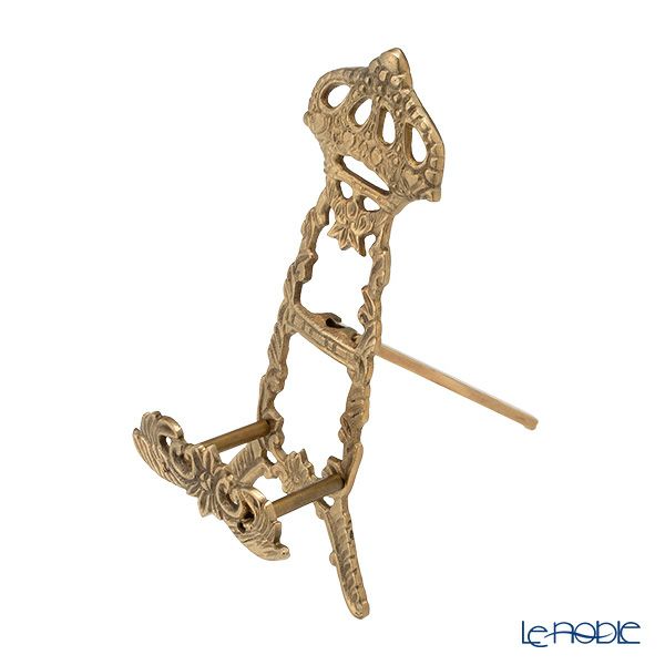 ハルモニア ゴールドクラウンイーゼル M M-HM-5569 9×20.5cm 真鍮製