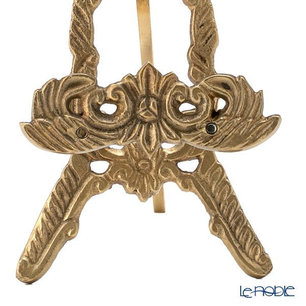 ハルモニア ゴールドクラウンイーゼル M M-HM-5569 9×20.5cm 真鍮製