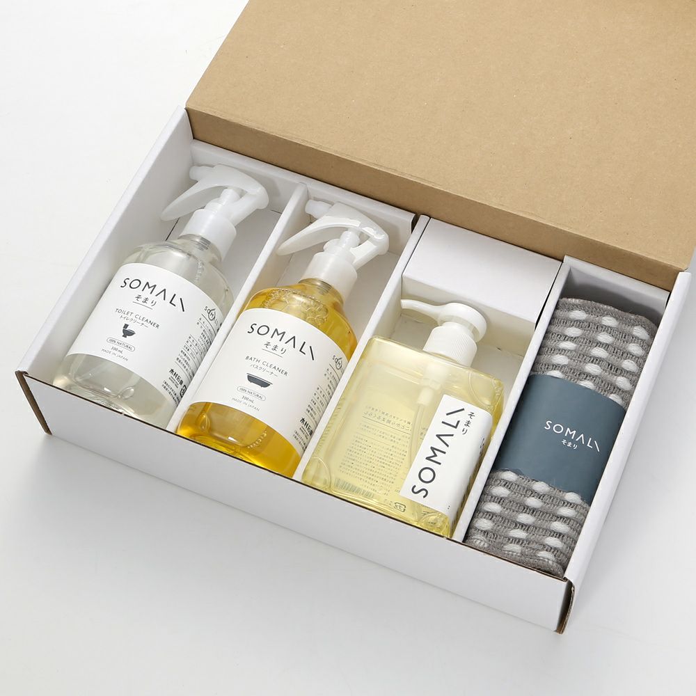 木村石鹸 そまり ギフトセットB 水回りセット 40553