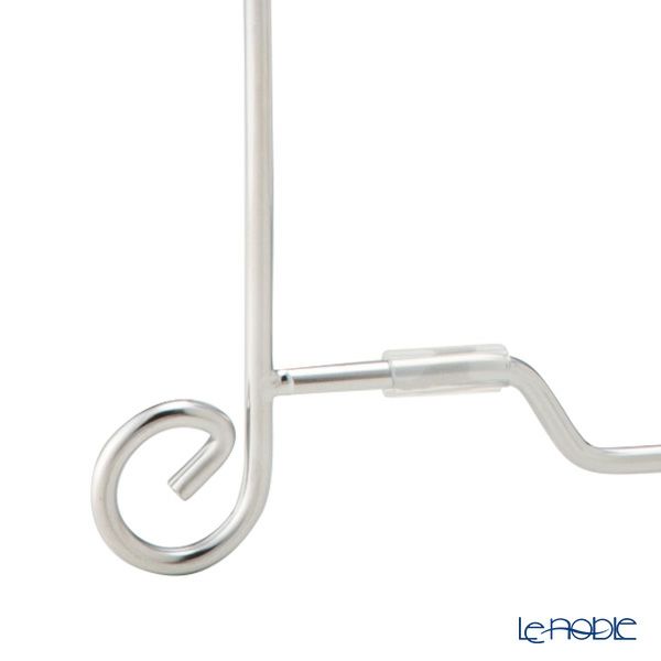 サクライ ワンタッチプレートスタンド 2段 22013011 プレート直径19-24cm 用 折りたたみ式