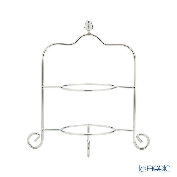 サクライ アミューズスタンド 2段 プレート無 22012002 14cmプレート用 21.5×15.5×高さ23cm